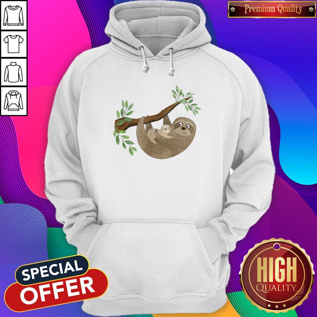 Mother And Baby Sloth For First Mother'S Day Premium Shirt