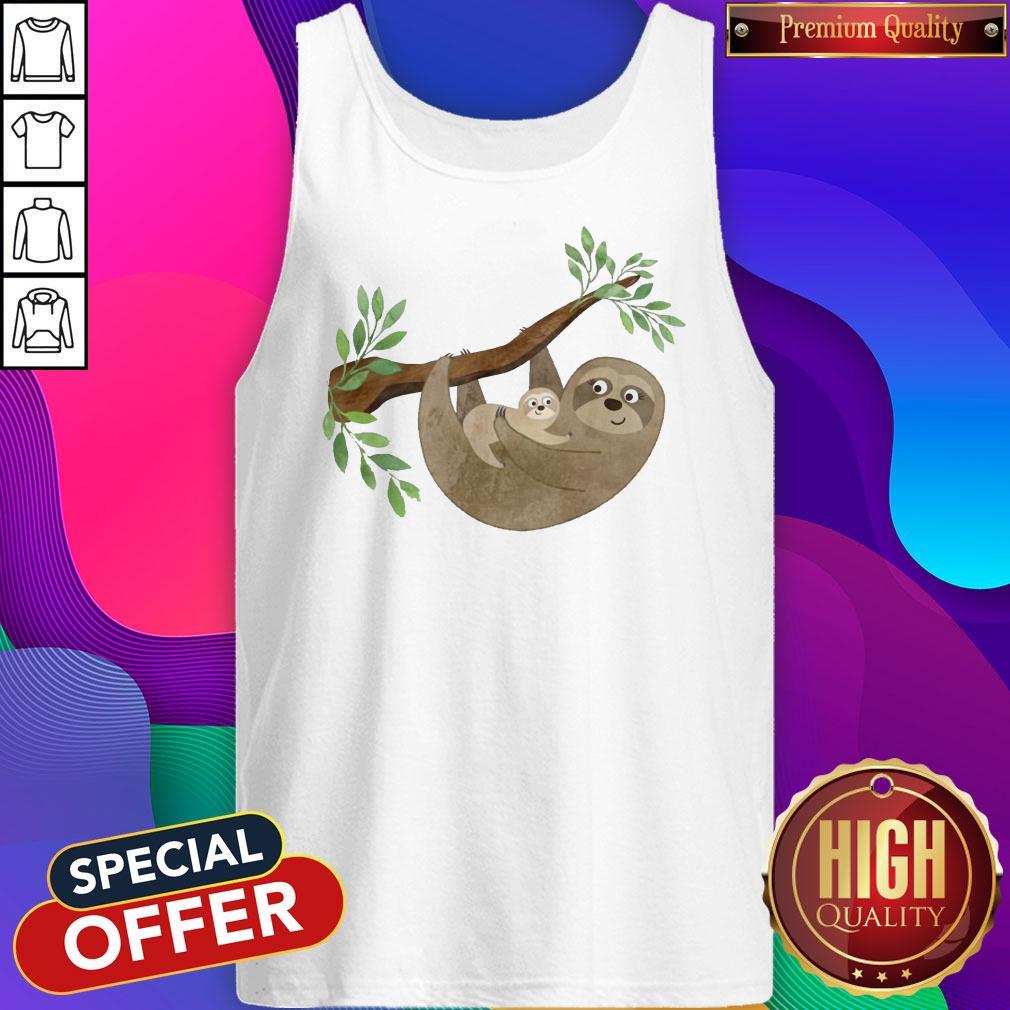 Mother And Baby Sloth For First Mother'S Day Premium Shirt