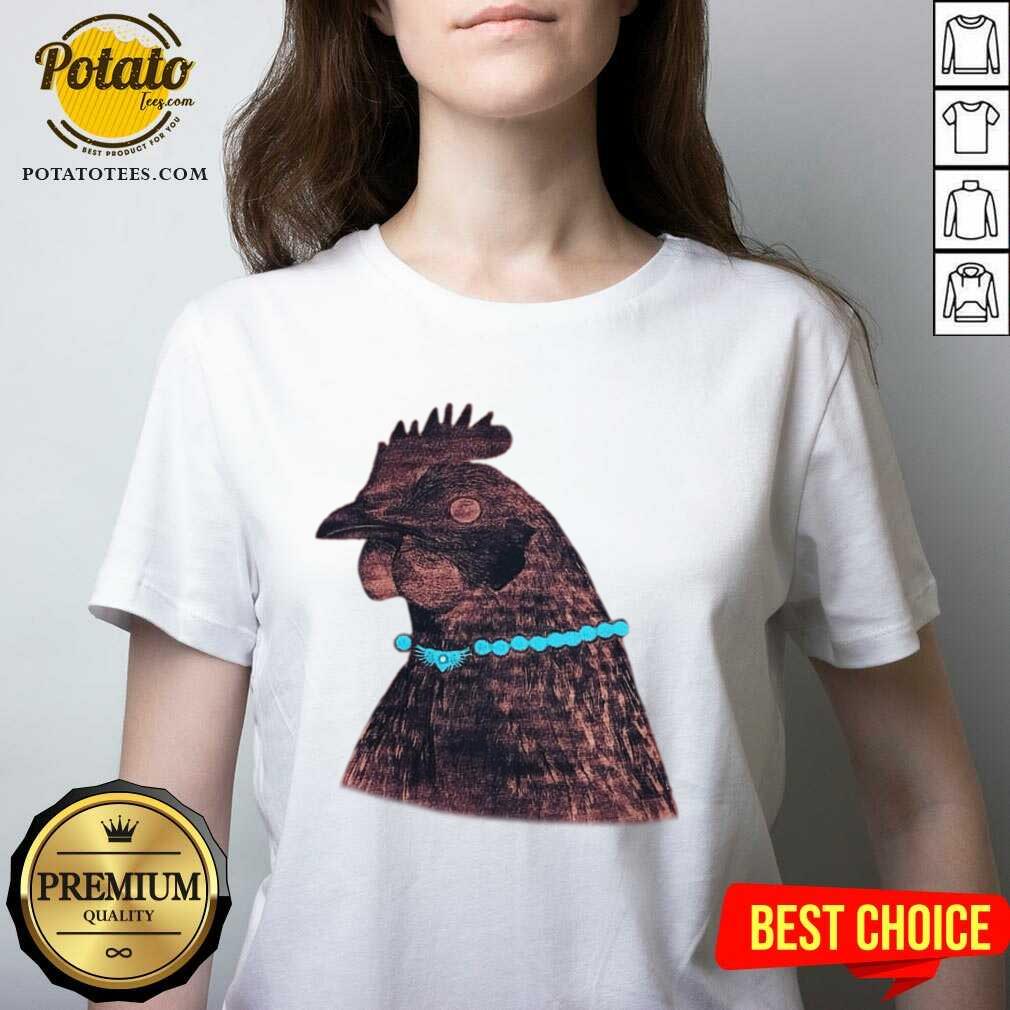 Ms. Hen Mauve Crew Shirt