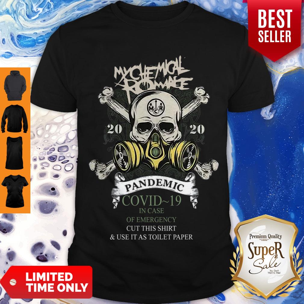 My Chemical Romance 2020 COVID-19 Pandemic Skull Shirt