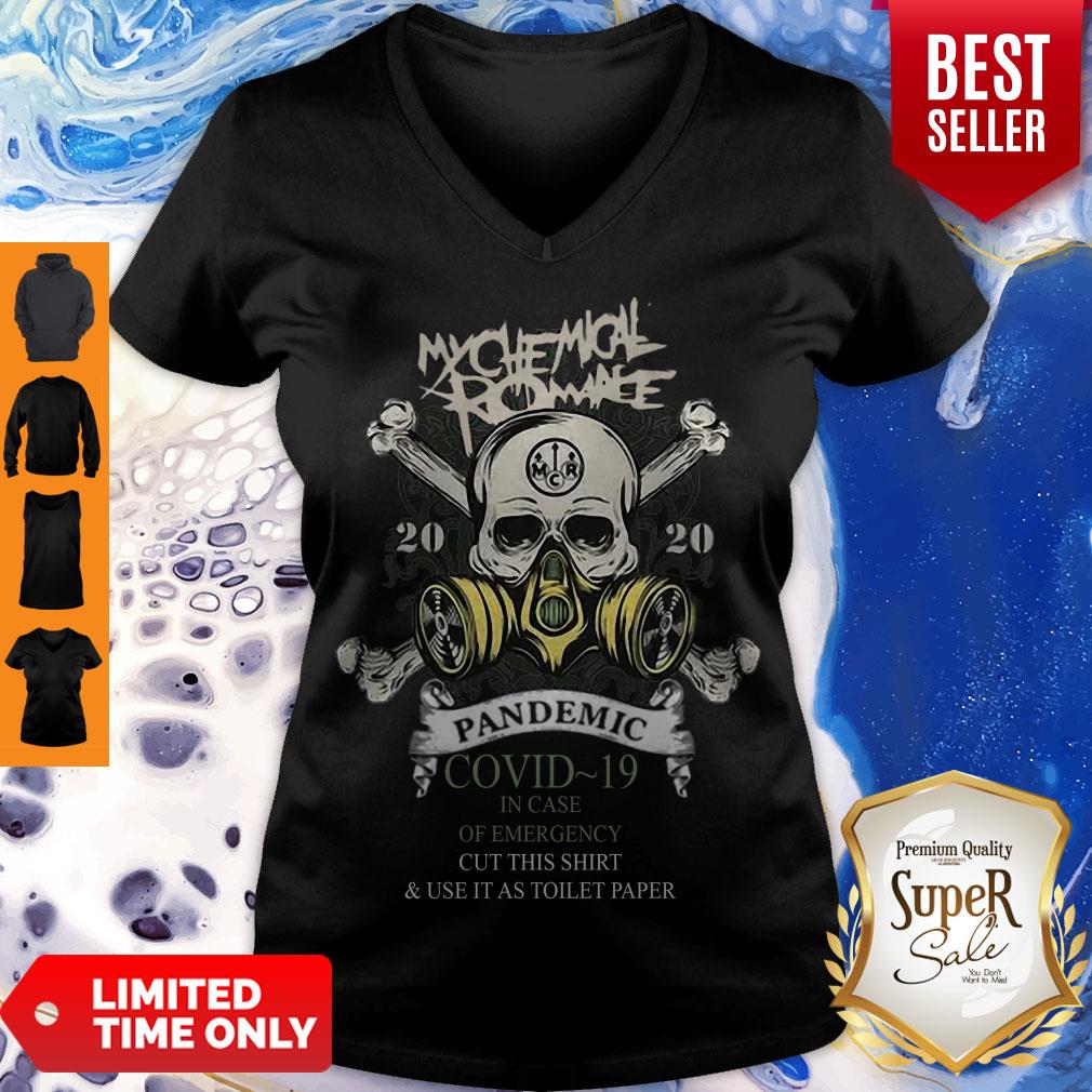 My Chemical Romance 2020 COVID-19 Pandemic Skull Shirt