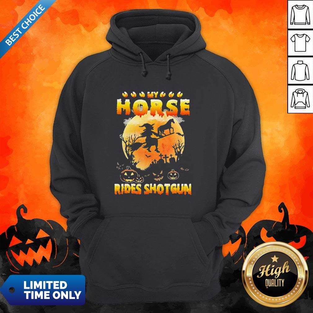 My Horse Rides Shotgun Scary Halloween 2020 Shirt