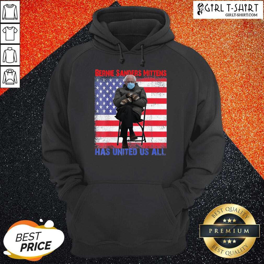 New Bernie Sanders Mittens Sitting Inauguration USA Flag Shirt