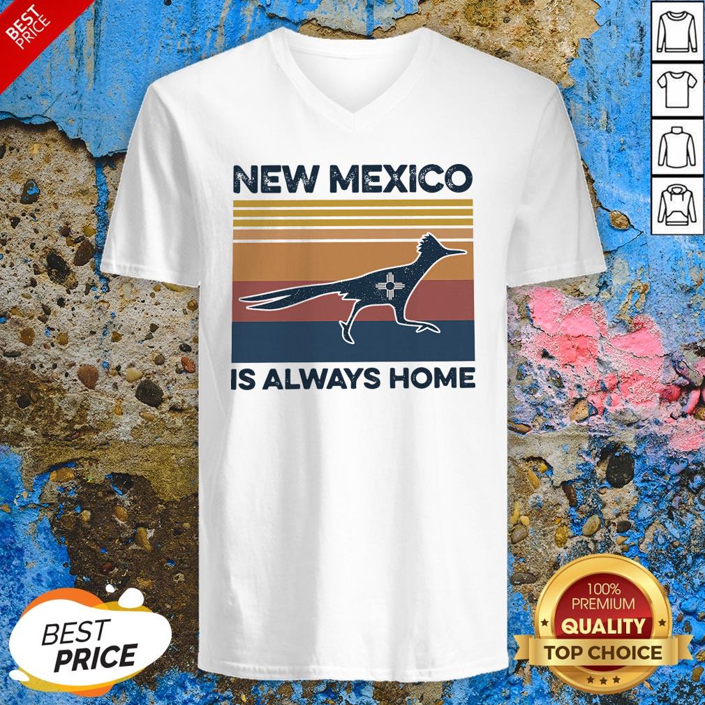 New Mexico Is Always Home Vintage Retro Shirt