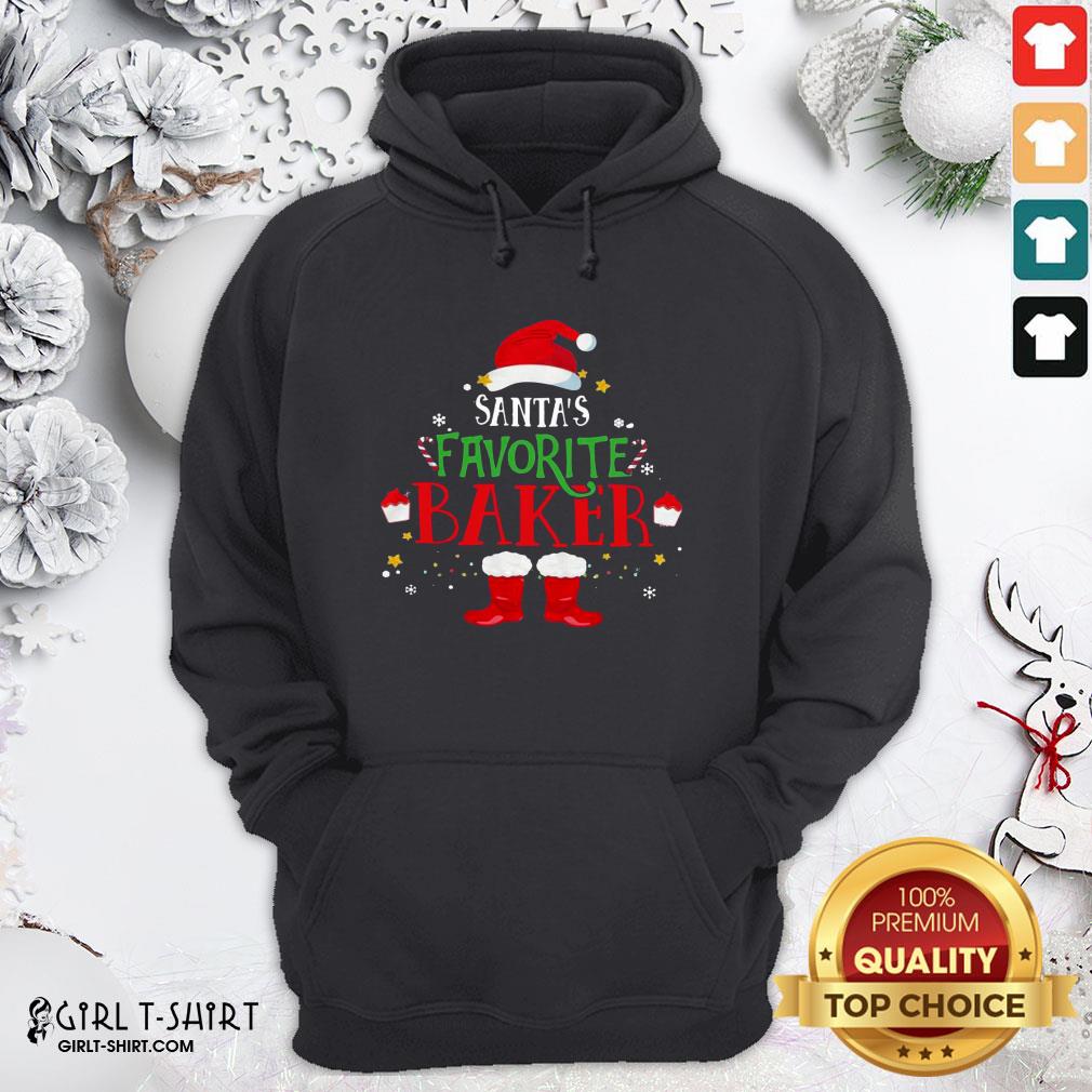 New Santa’s Favorite Baker Merry Christmas Shirt