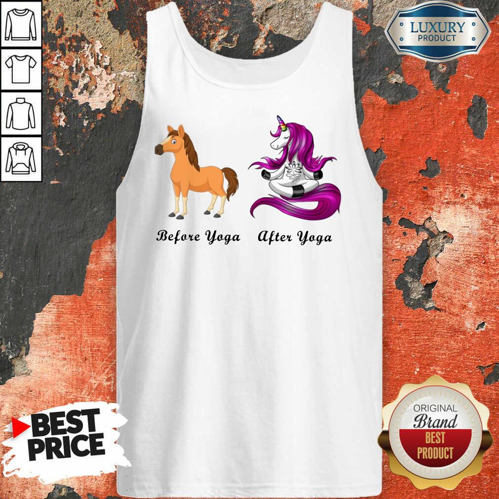 Before And After Yoga Shirt
