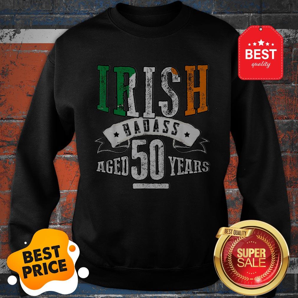 Nice 50th Irish Birthday Gifts St Patricks Day Shirt