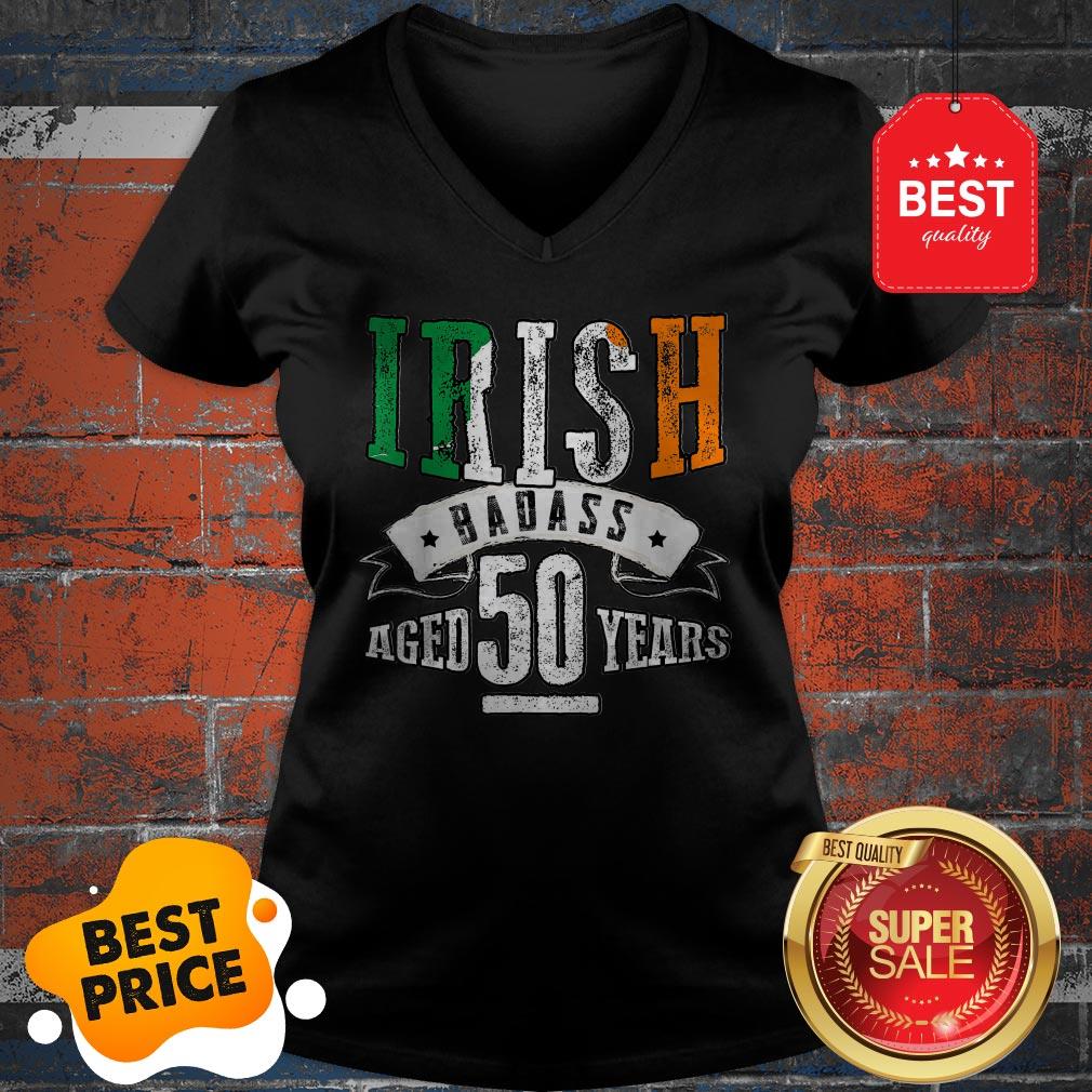 Nice 50th Irish Birthday Gifts St Patricks Day Shirt