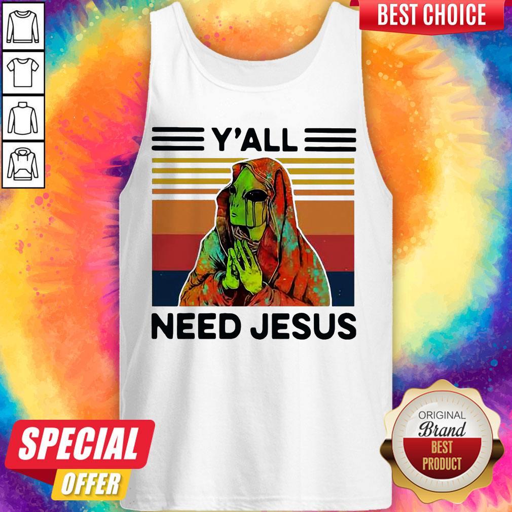 Nice Alien Y’all Need Jesus Vintage Shirt