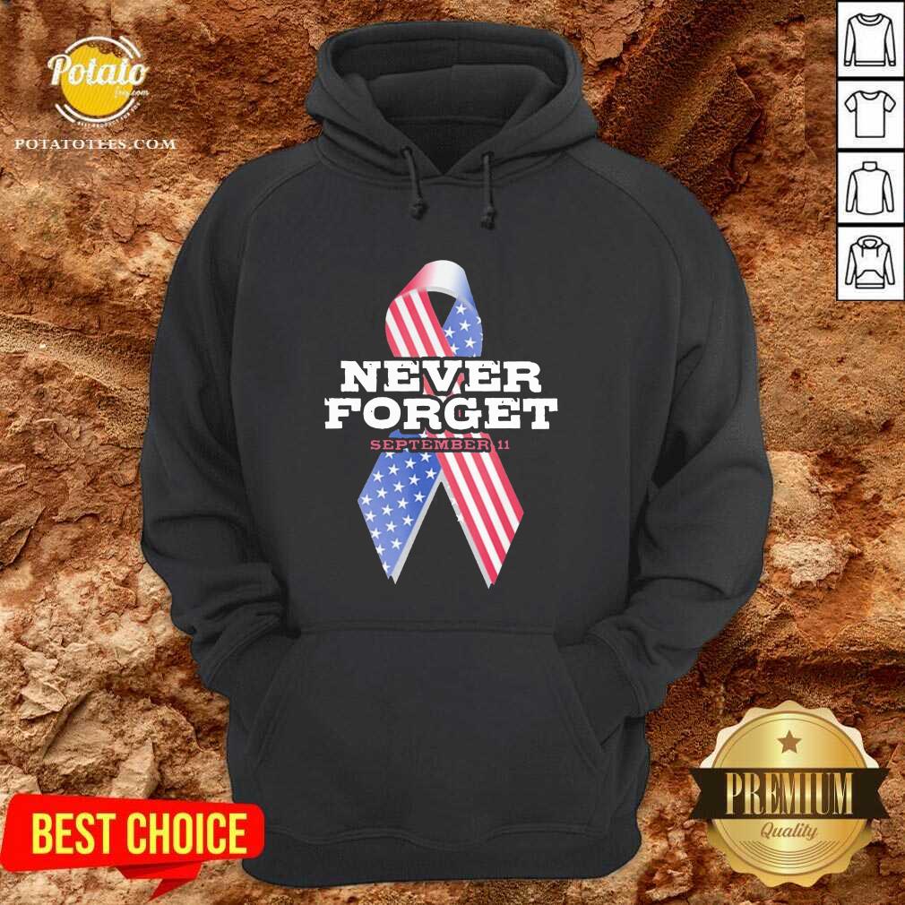 Nice Breast Cancer American Never Forget September 11 Shirt