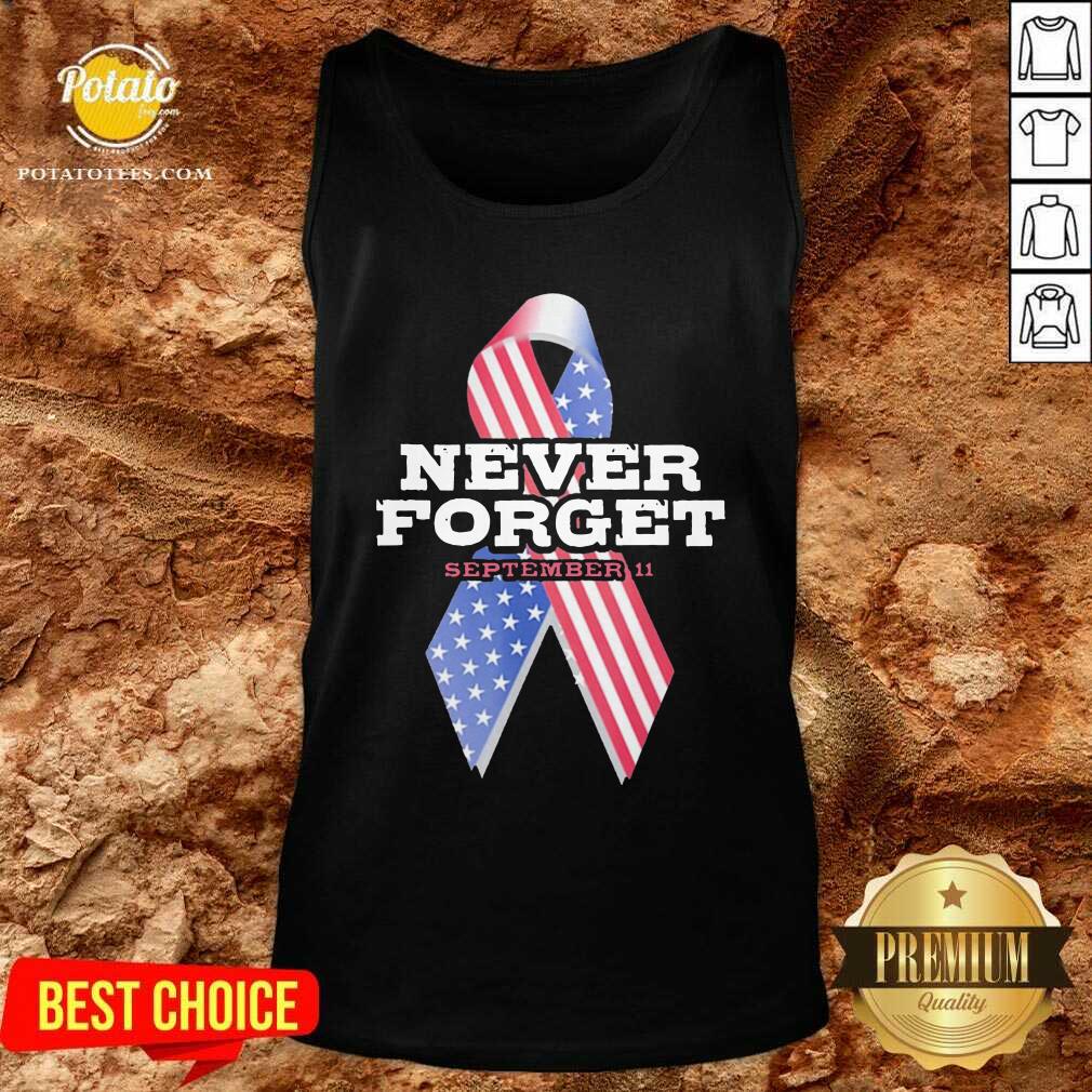 Nice Breast Cancer American Never Forget September 11 Shirt