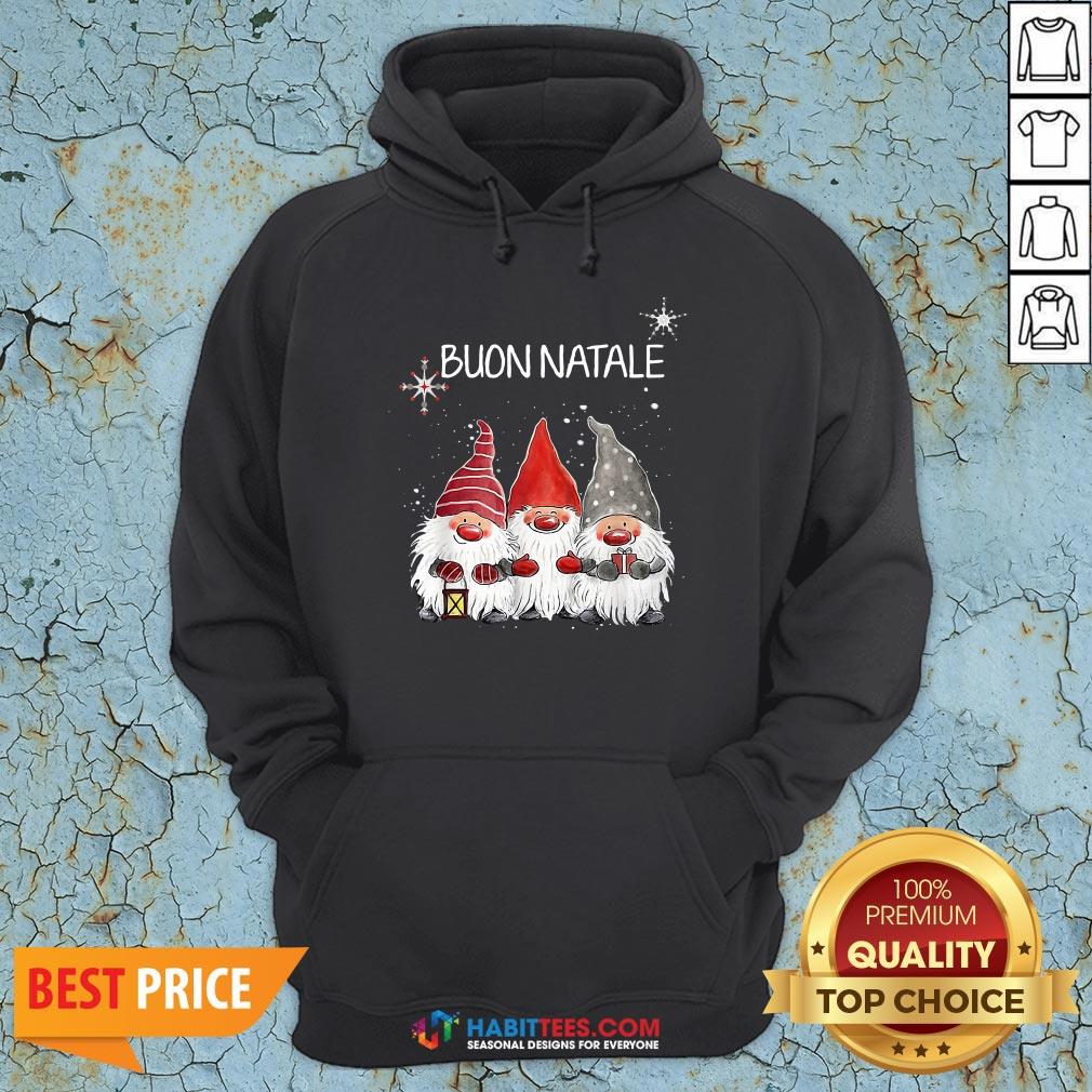 Nice Buon Natale Gnomes Christmas Shirt