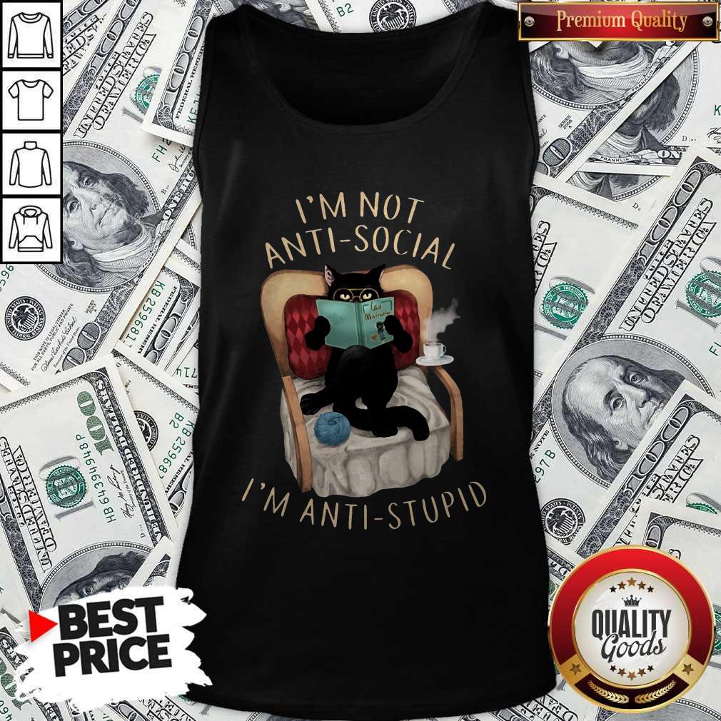 Nice Cat I’m Not Anti-social I’m Anti-stupid Shirt