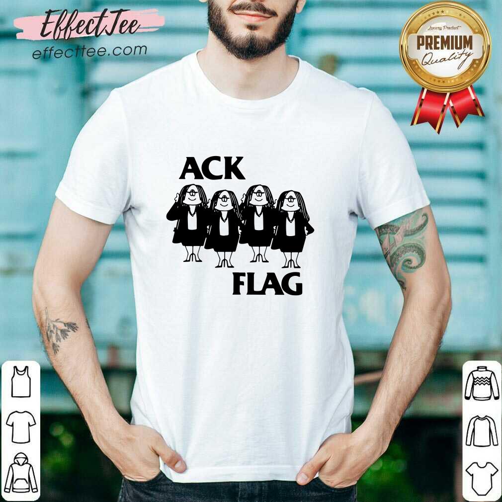Nice Cathy Ack Flag Shirt