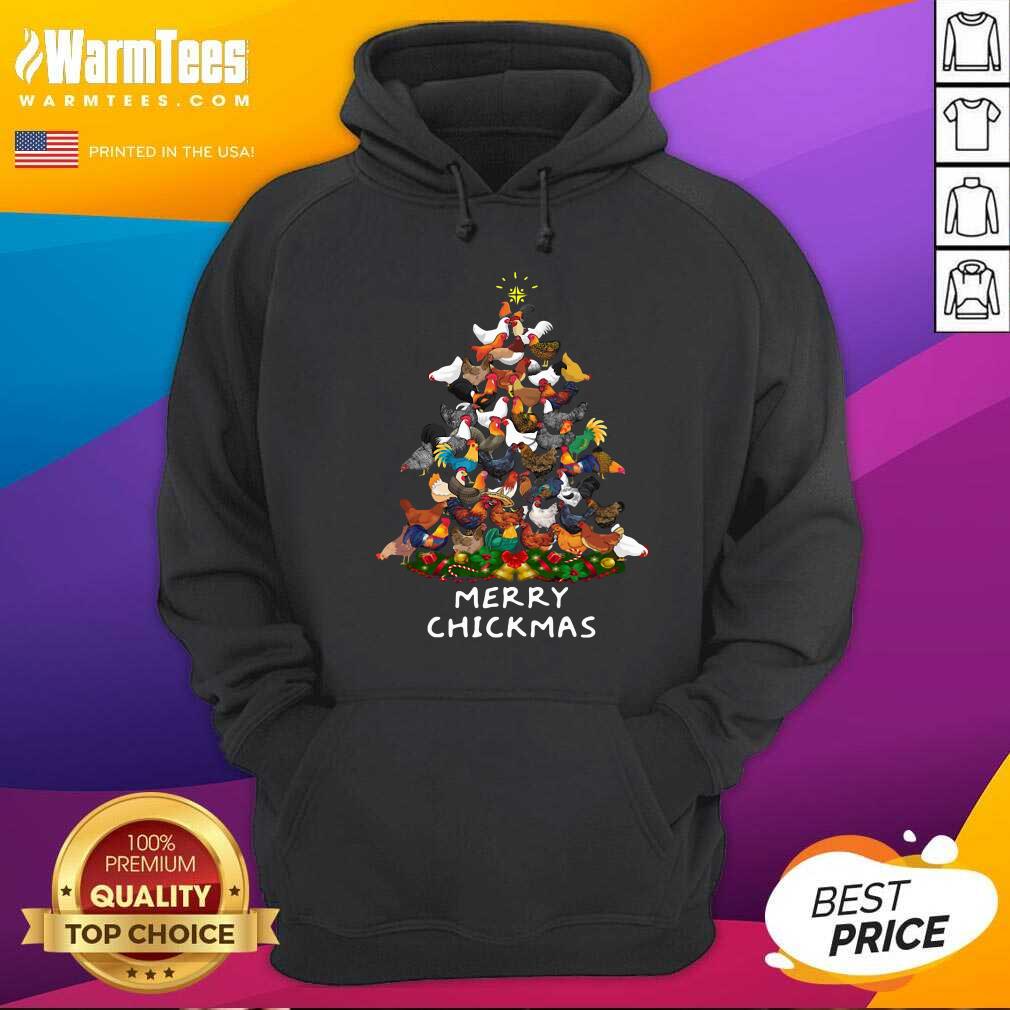 Nice Chicken Tree Merry Chickmas Shirt