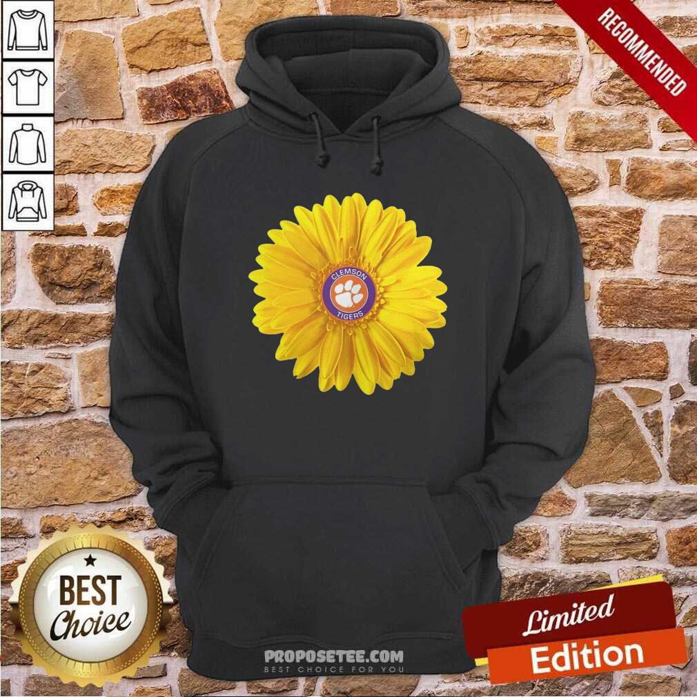 Nice Clemson Tigers Football Sunflower Shirt