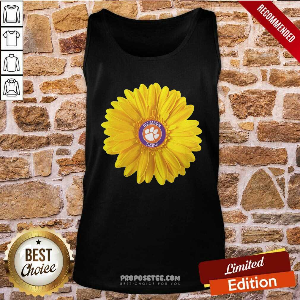 Nice Clemson Tigers Football Sunflower Shirt