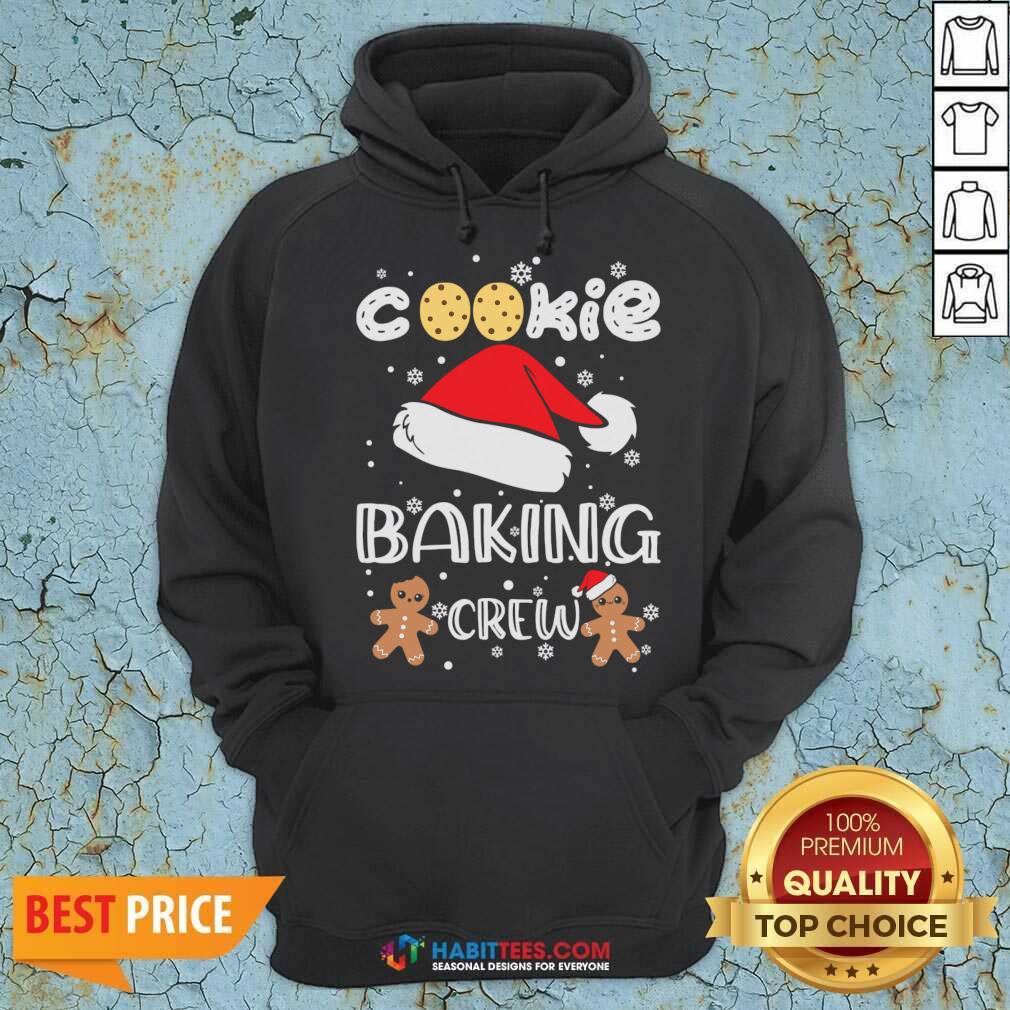 Nice Cookie Baking Crew Santa Christmas Shirt