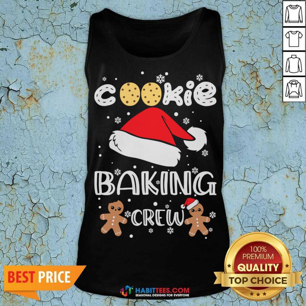 Nice Cookie Baking Crew Santa Christmas Shirt