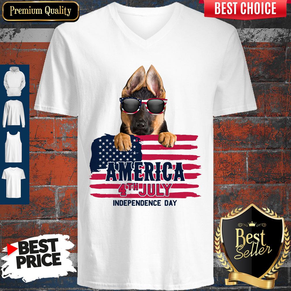 Nice Corgi Dog American 4th July Independence Day Shirt