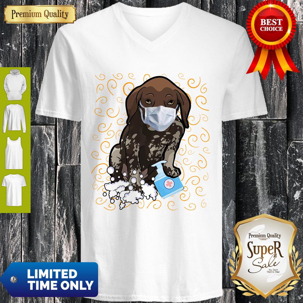 Nice Dachshund Mask Wash Your Hands Survived Coronavirus Shirt