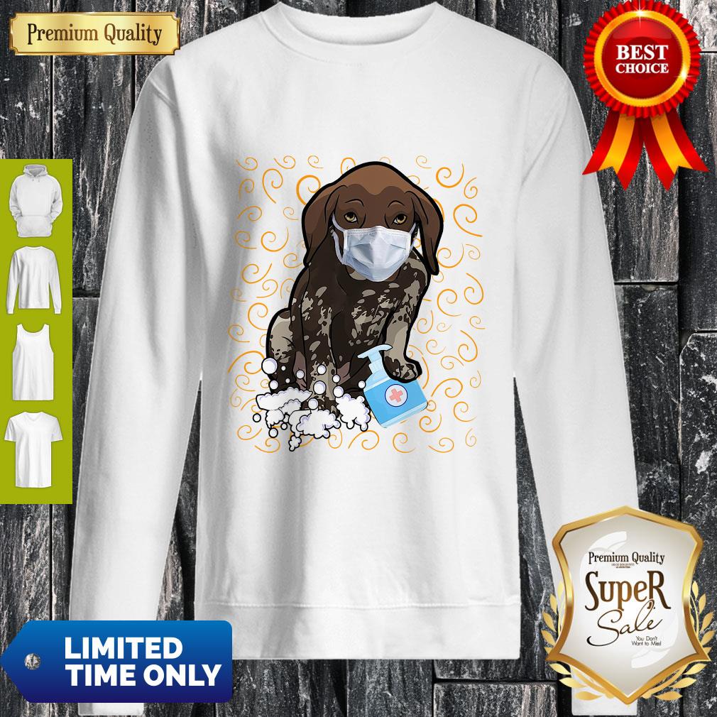 Nice Dachshund Mask Wash Your Hands Survived Coronavirus Shirt