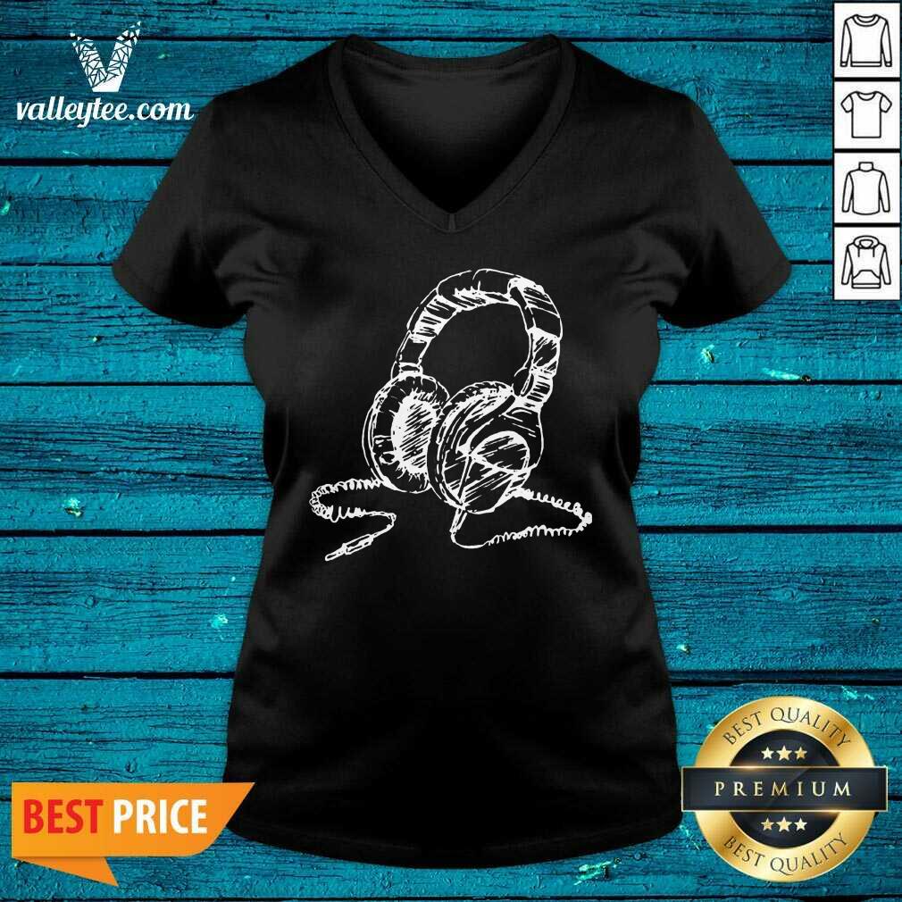 Nice Dj Headphones Shirt