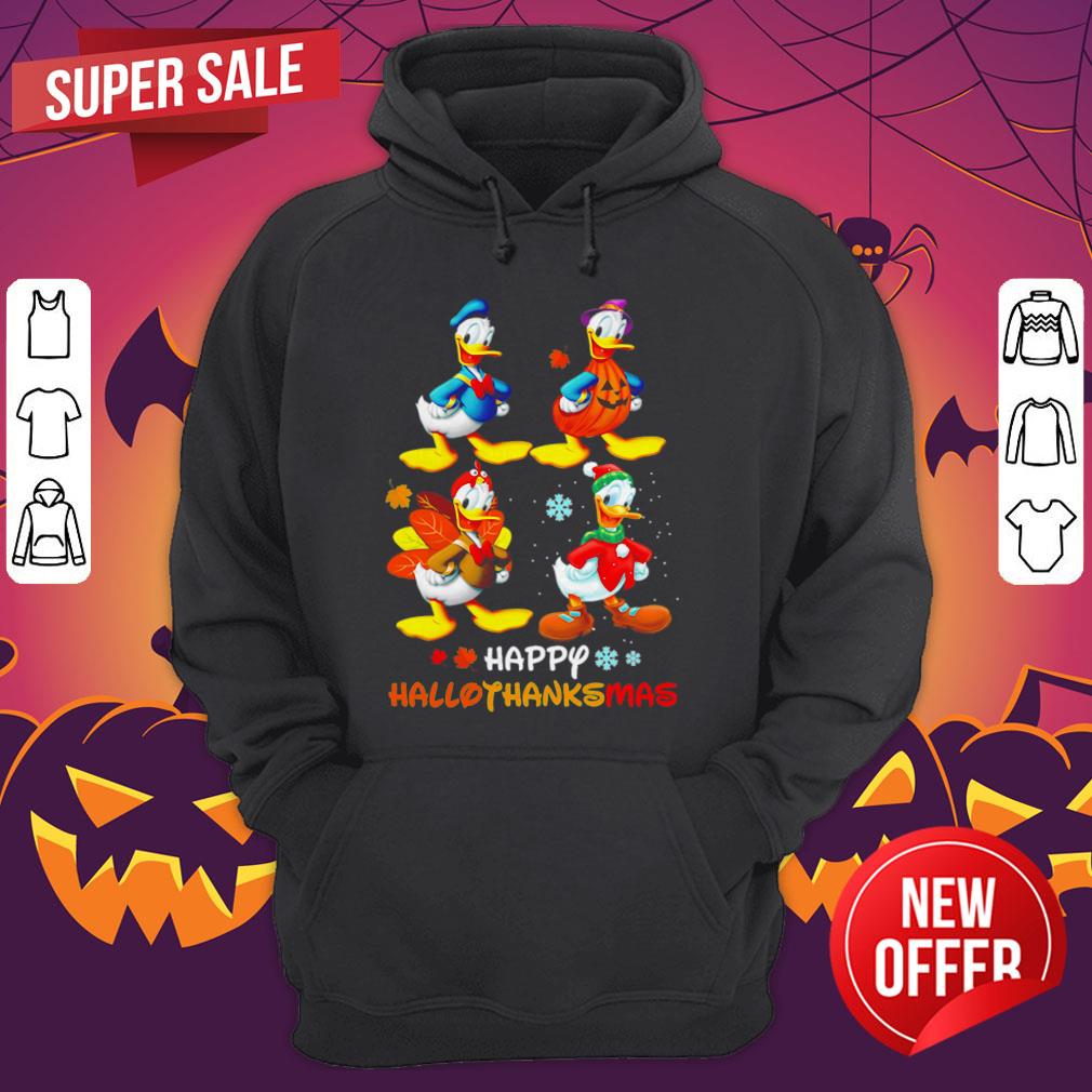 Nice Donald Duck Happy Hallothanksmas Shirt