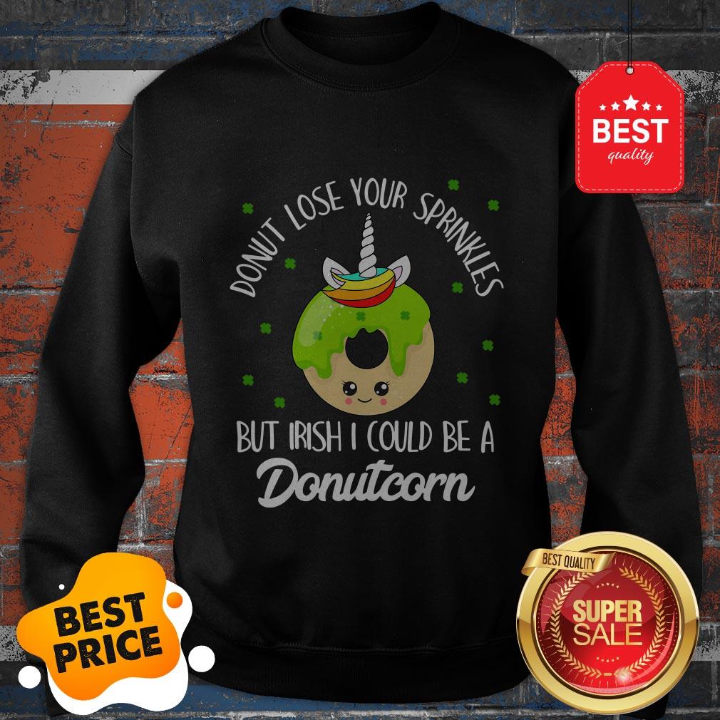 Nice Donutcorn Funny Cute Donut Unicorn Irish St Patrick’s Day Shirt