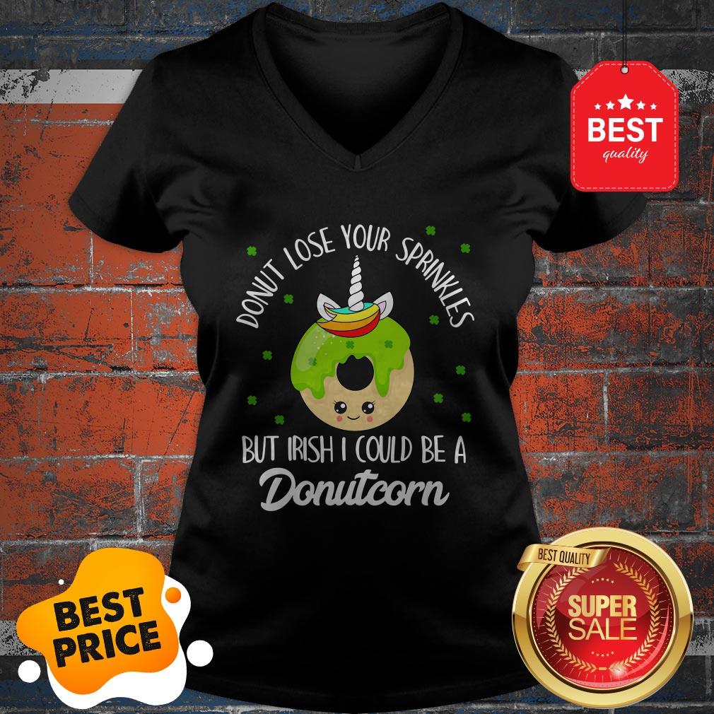 Nice Donutcorn Funny Cute Donut Unicorn Irish St Patrick’s Day Shirt