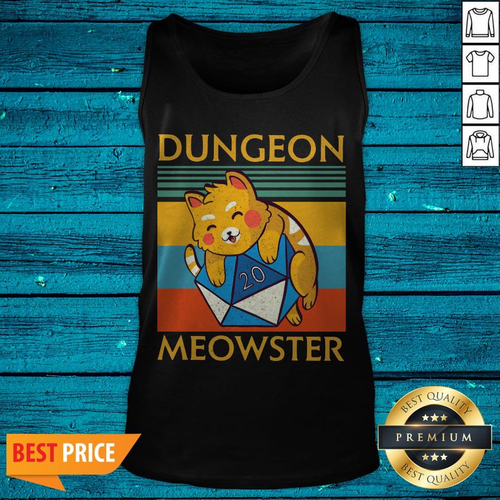 Nice Dungeon MeNice Dungeon Meowster Vintage Retro Shirt