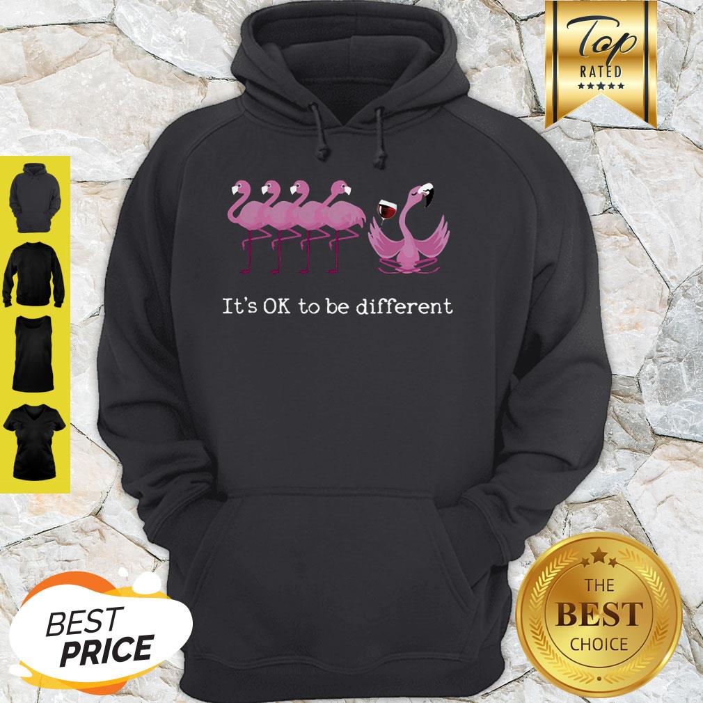 Nice Flamingo It’s Ok To Be Different Shirt