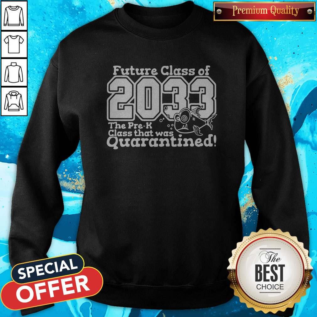 Nice Future Class Of 2033 The Pre-k Class That Was Quarantined Shirt