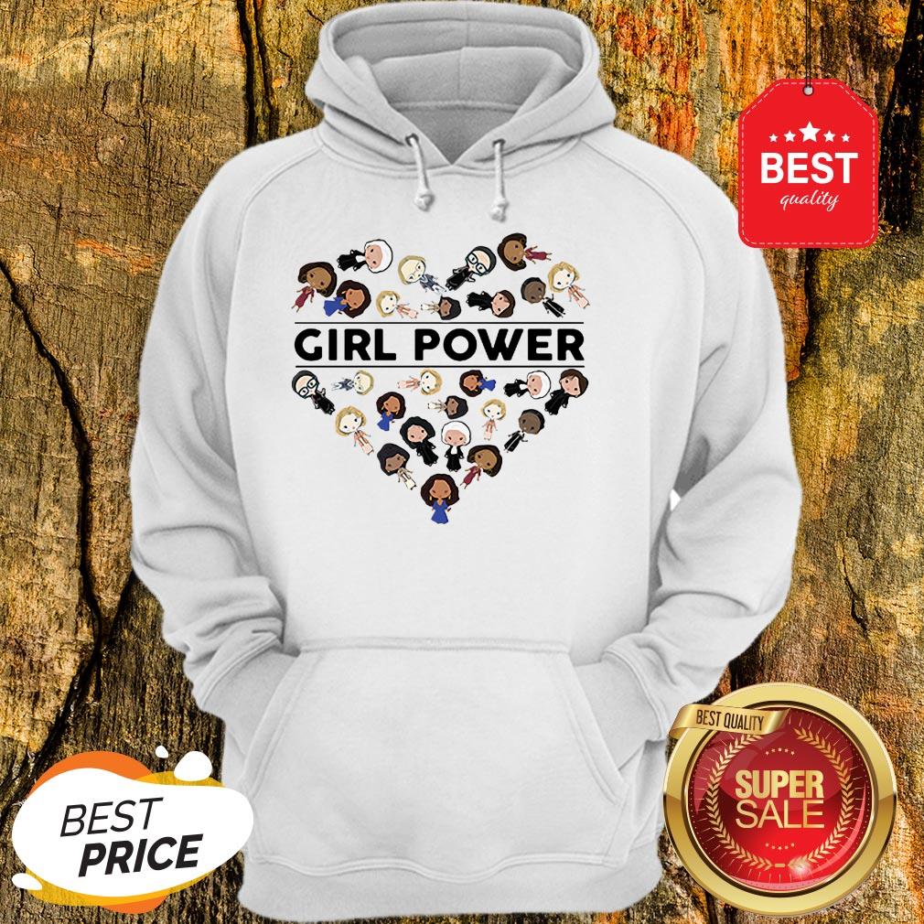 Nice Girl Power Heart Shirt
