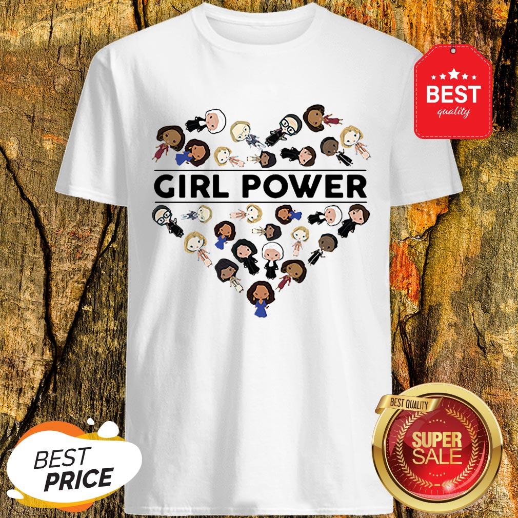 Nice Girl Power Heart Shirt