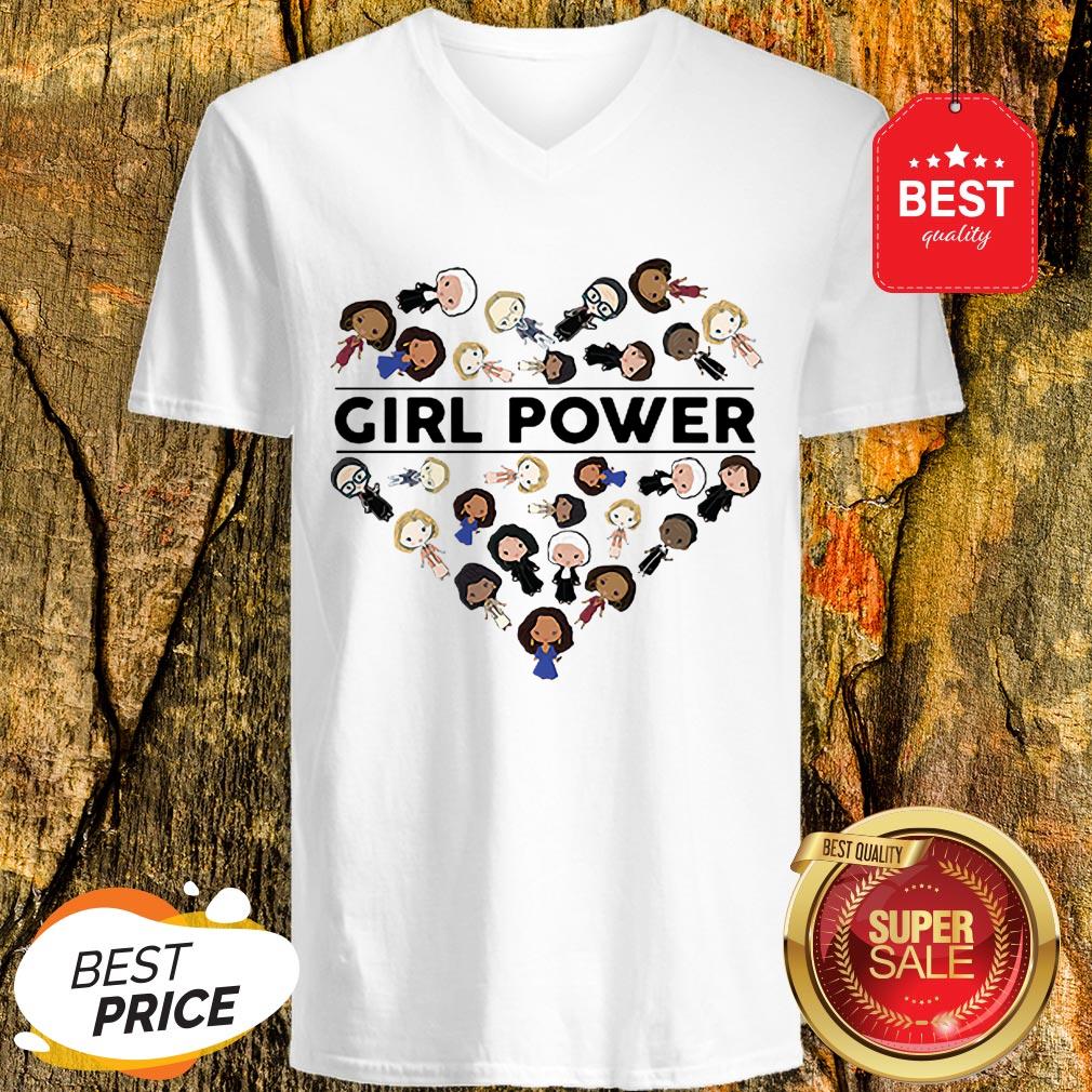 Nice Girl Power Heart Shirt