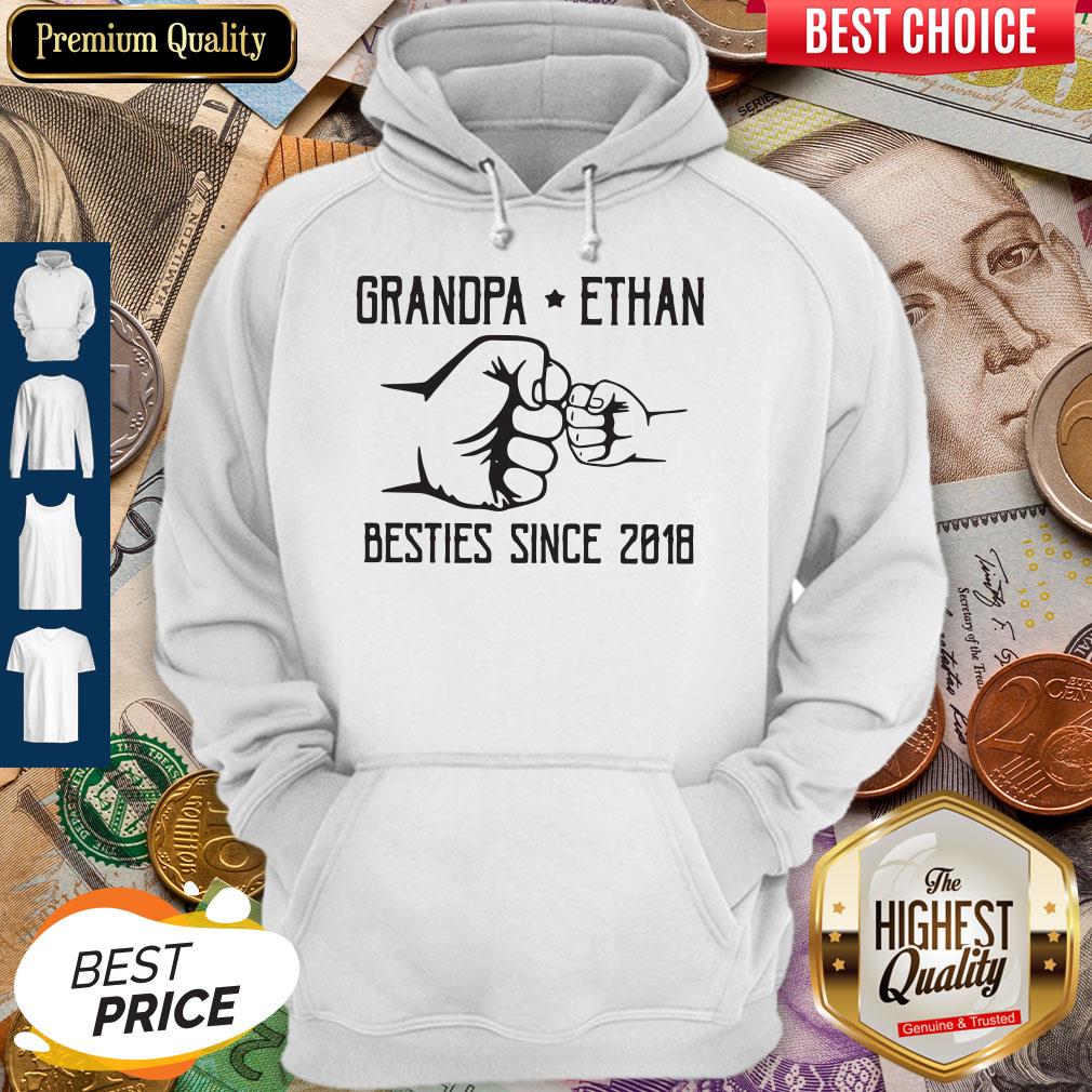 Nice Grandpa Ethan Besties Since 2018 Vintage Shirt