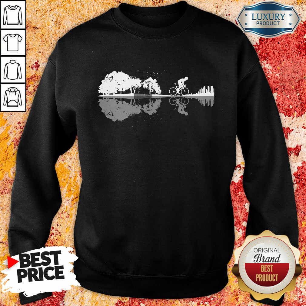 Nice Guitar Lake Cycling Shirt