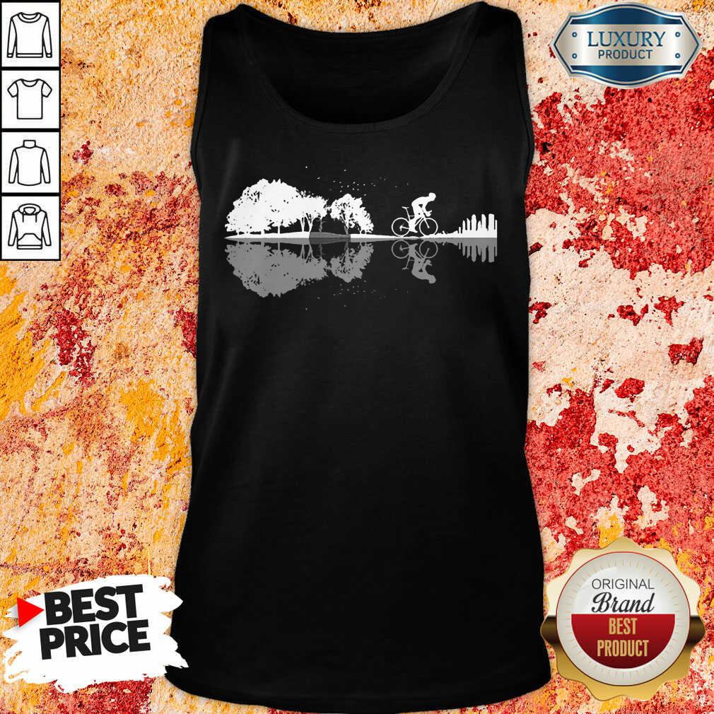Nice Guitar Lake Cycling Shirt