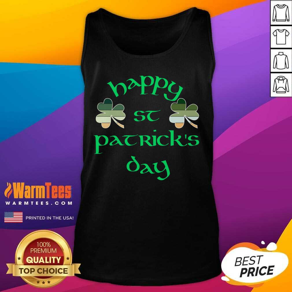 Nice Happy St Patrick'S Day Essential Shirt