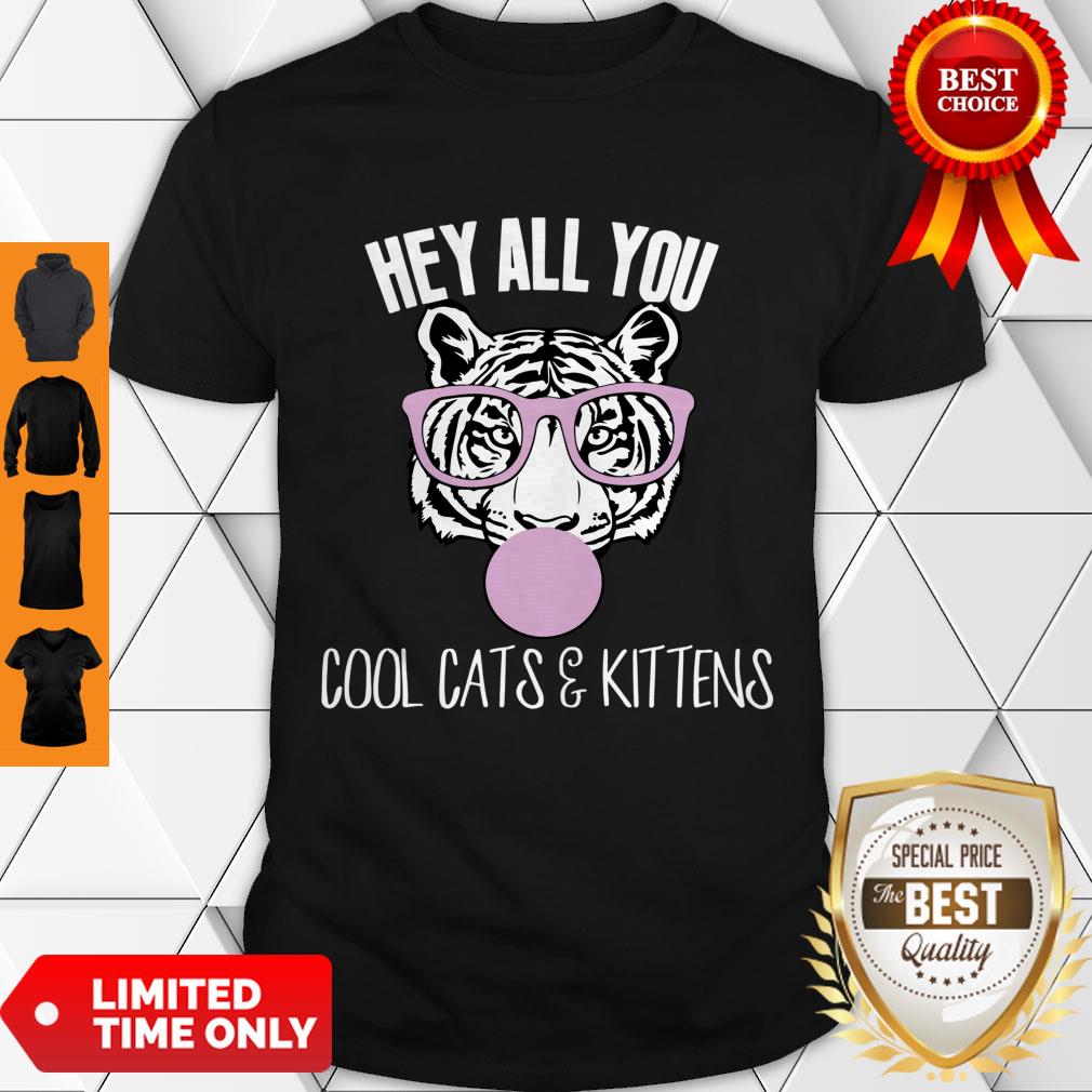 Nice Hey All You Cool Cats And Kittens Shirt