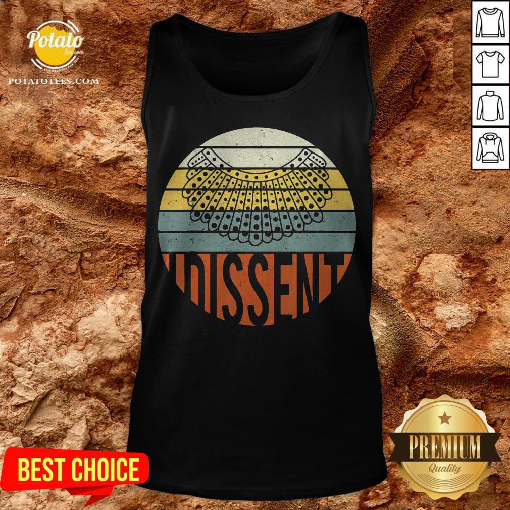 Nice I Dissent Quote Vintage RBG Shirt