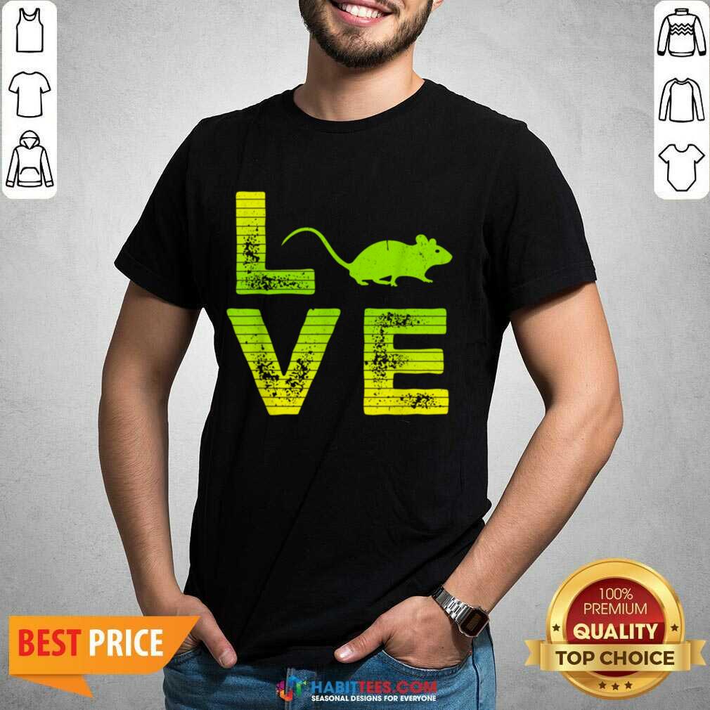 Nice I Love Mouse Boys Girls Great 6 Shirt