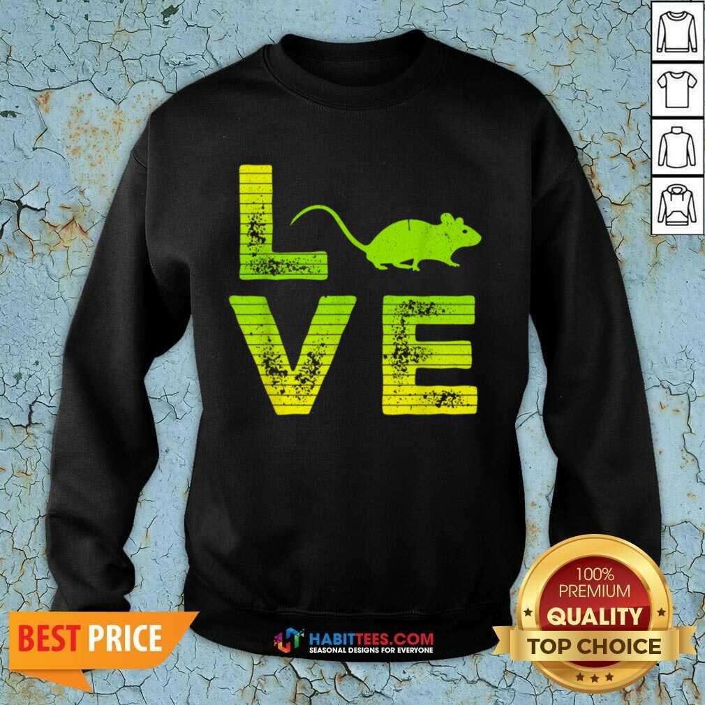 Nice I Love Mouse Boys Girls Great 6 Shirt