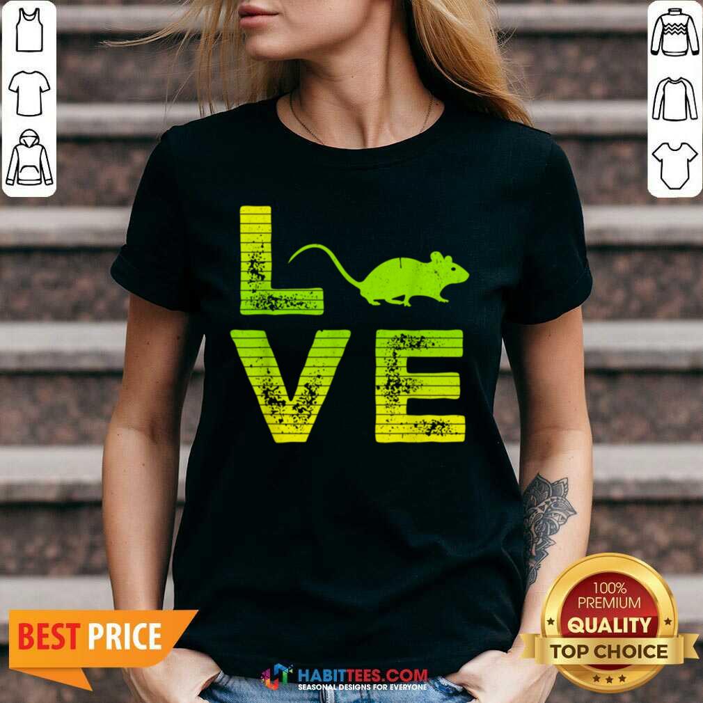 Nice I Love Mouse Boys Girls Great 6 Shirt