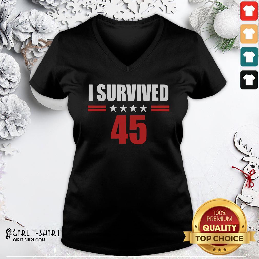 Nice I Survived 45 2020 Presidential Election Shirt