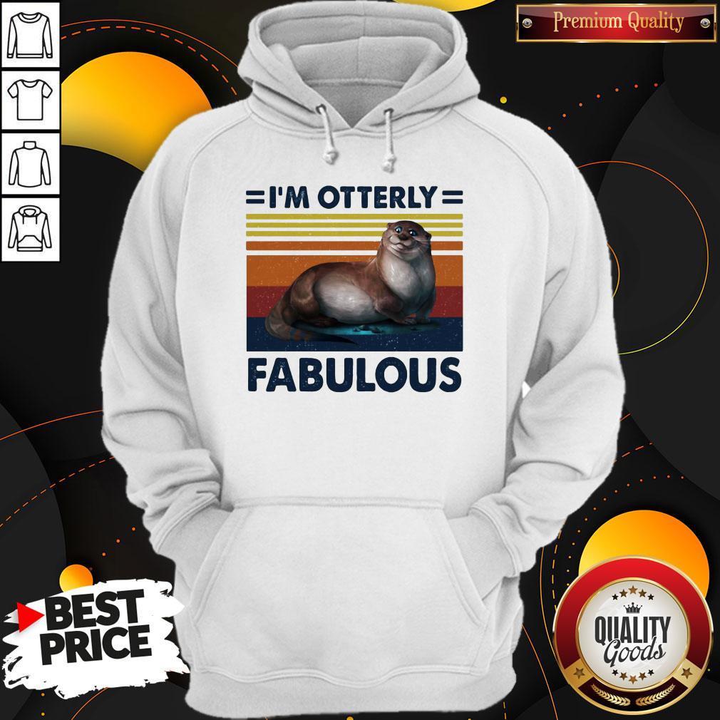 Nice I'm Otterly Fabulous Vintage Retro Shirt