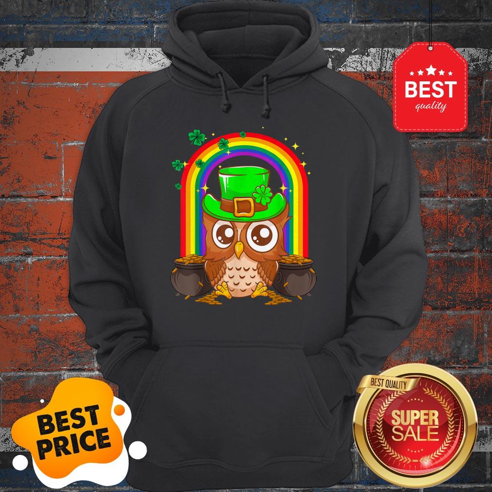 Nice Irish Leprechaun Owl Funny St. Patrick’s Day Shirt