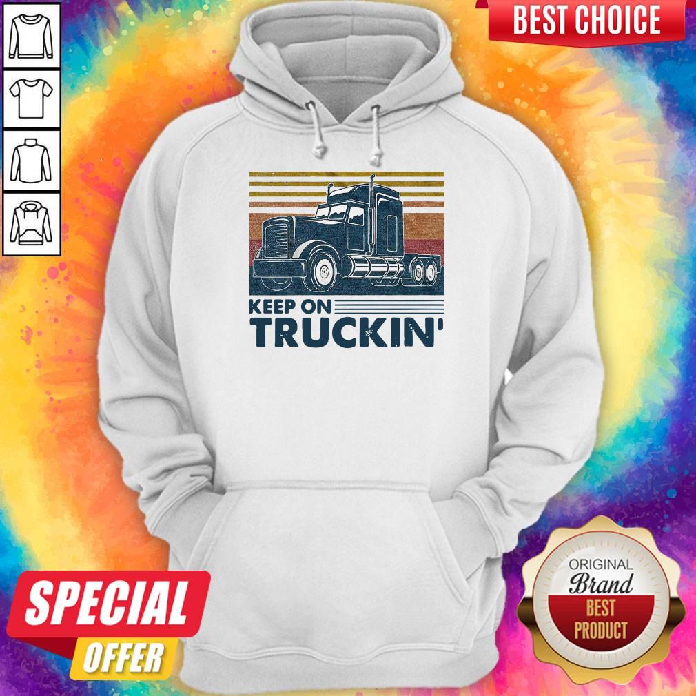 Nice Keep On Truckin Trucker Vintage Shirt