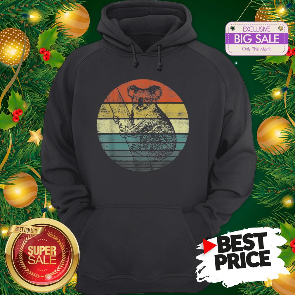 Nice Koala Bear Animal Vintage Sunset Shirt